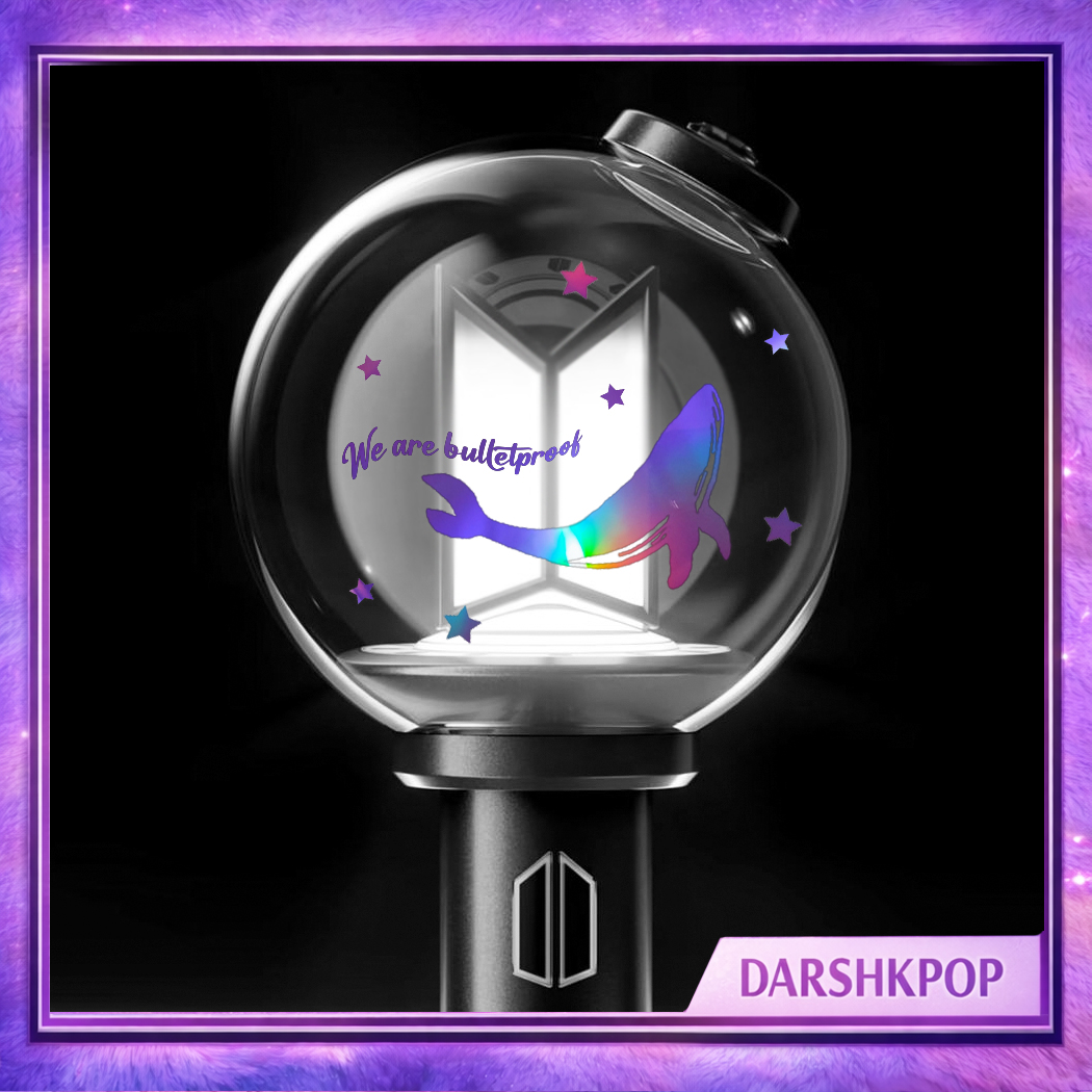 BTS Whale We are Bulletproof Waterproof Decal Vinyl Sticker