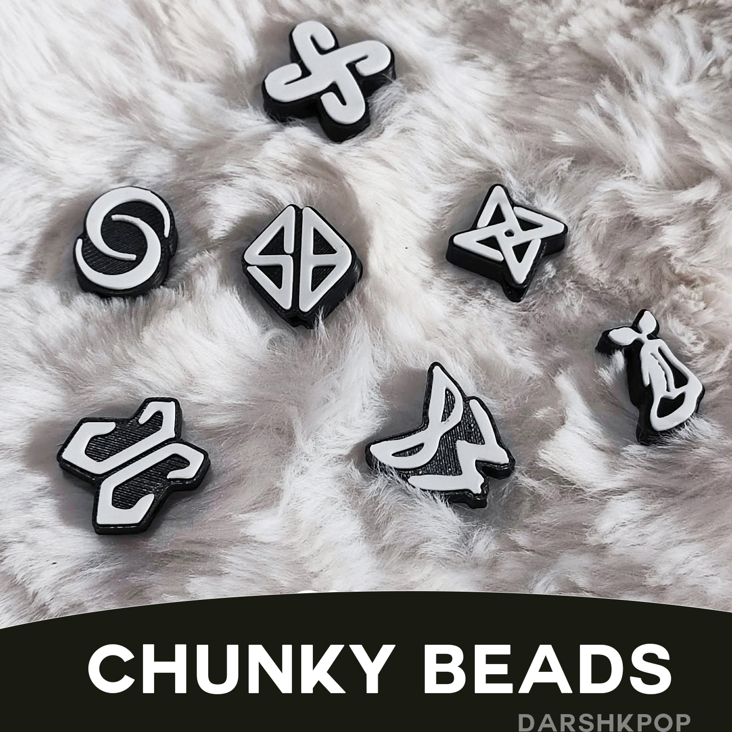 SB19 Chunky Beads 20MM Stell Pablo Justin Josh Ken