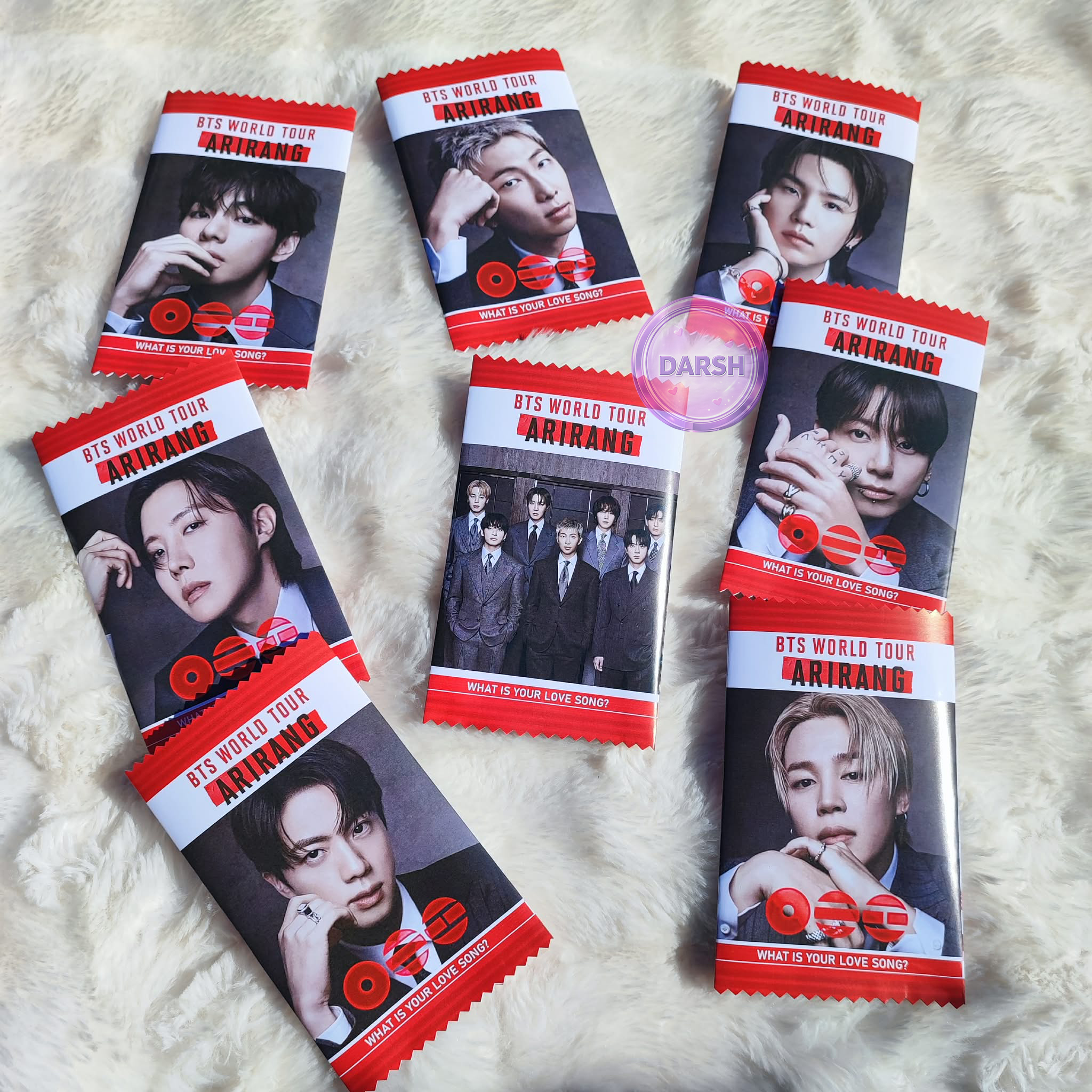 BTS Arirang Mini Chip Bags