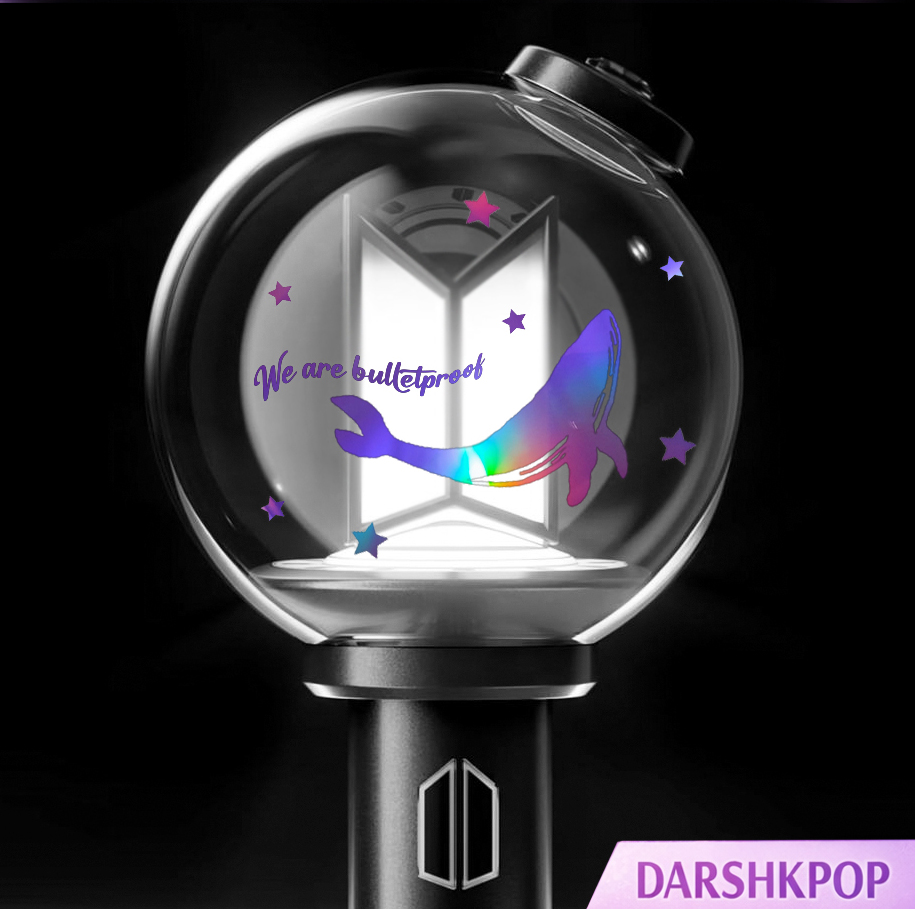 BTS Whale We are Bulletproof Waterproof Decal Vinyl Sticker